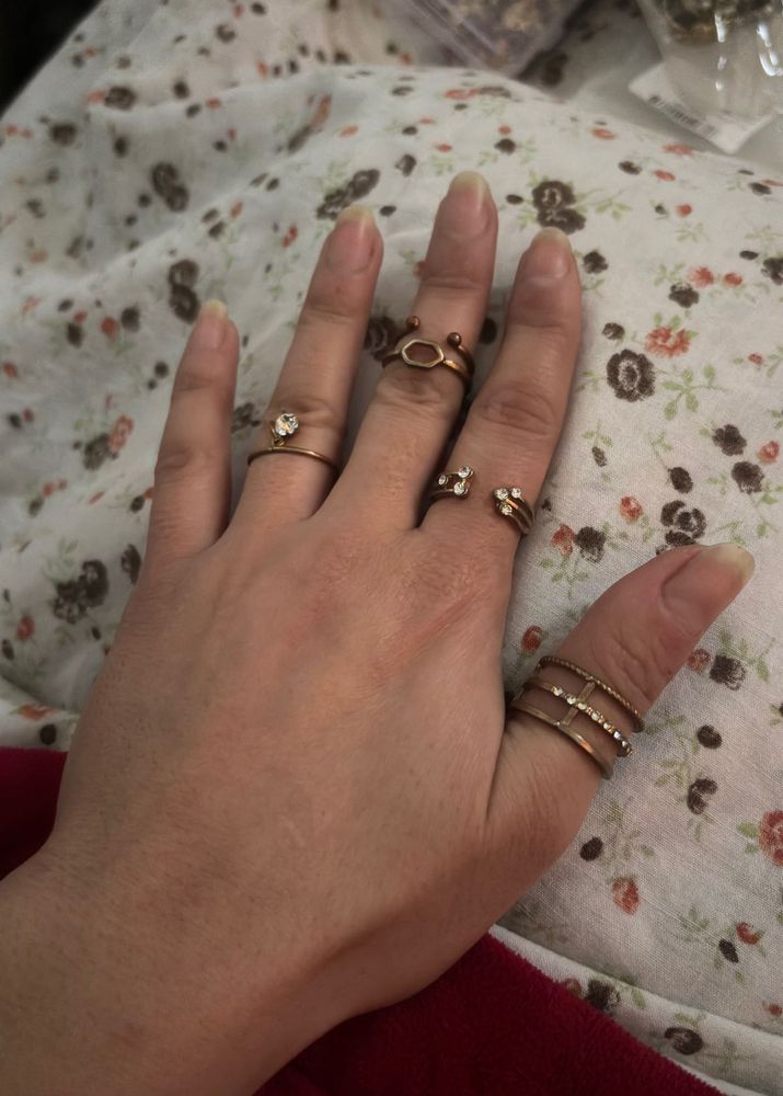 set of 5 rings
