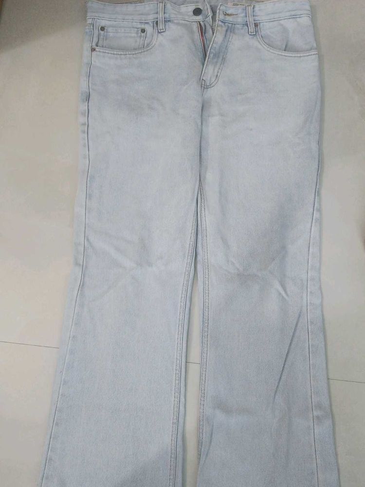 Light Wash Flare Jeans