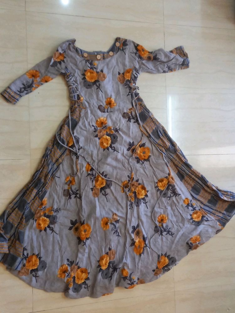 Girls Long Gown