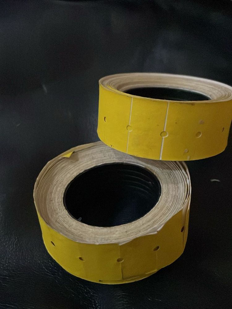 Price Tag Labels Roll