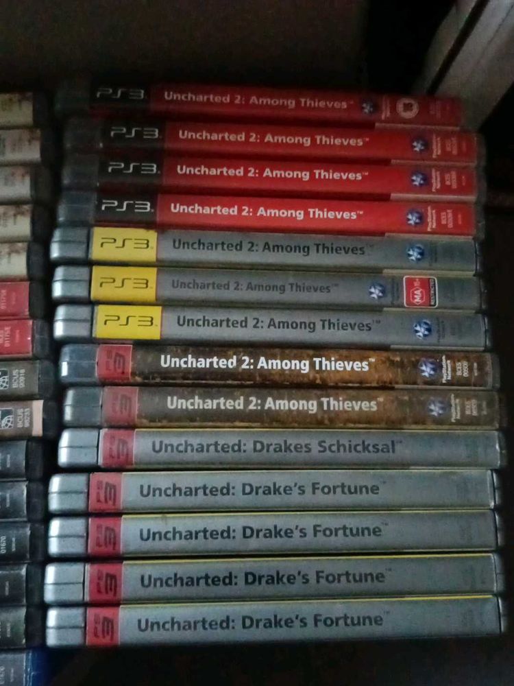 Uncharted PS3 Collection (599 Rs. Each) Not All