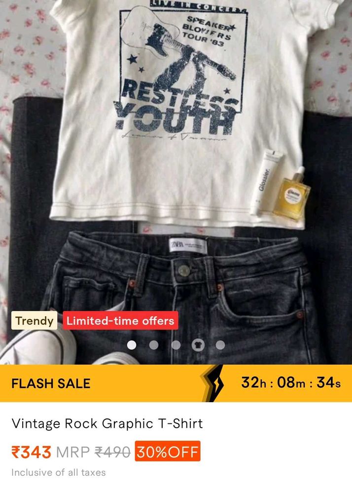 Vintage Rock Graphic Tee