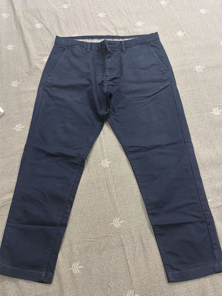Men's Classic Navy Chinos