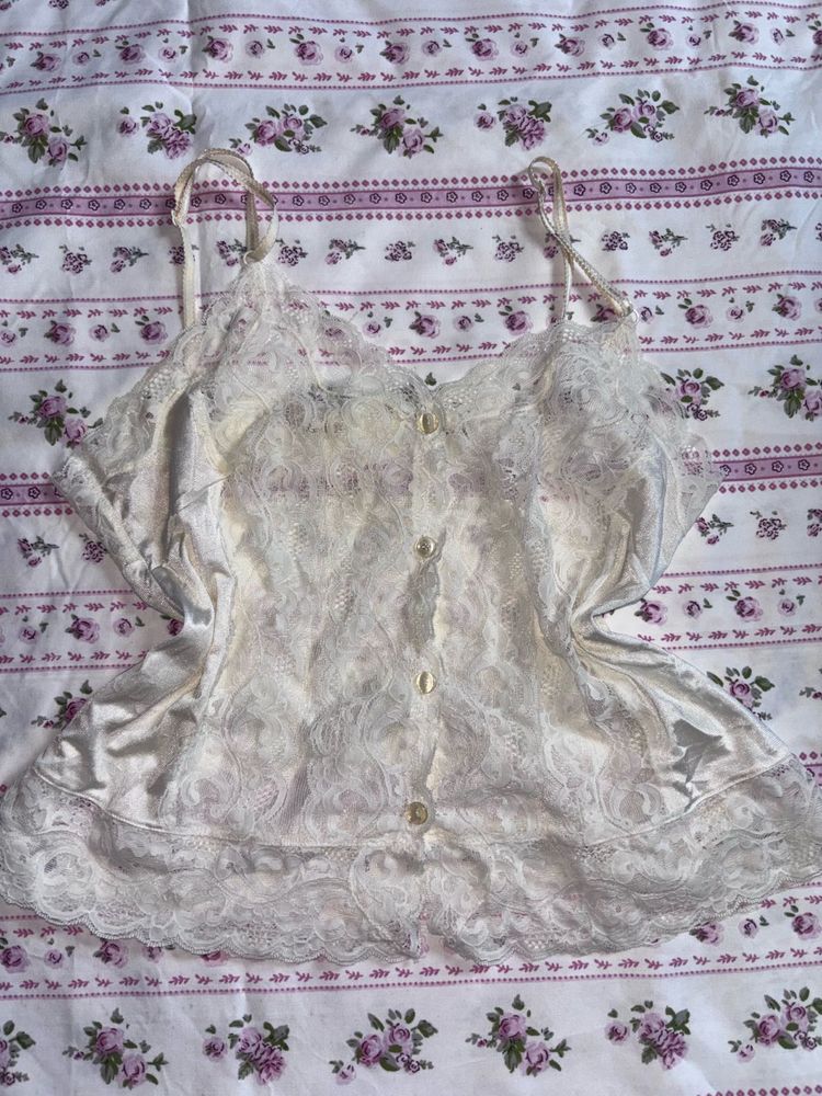Elegant Lace Cami Top