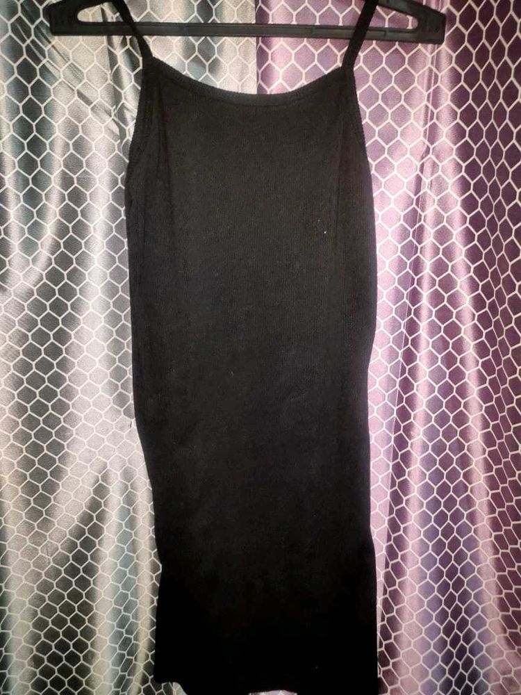 Black Slip Dress