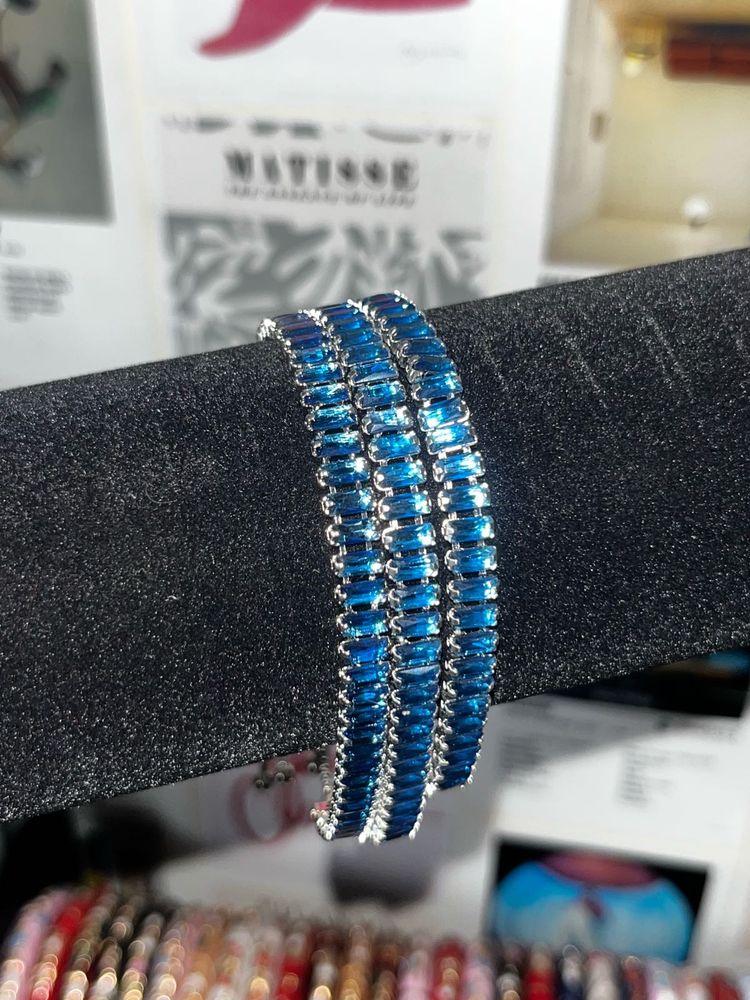 Elegant Blue Stone Bracelet