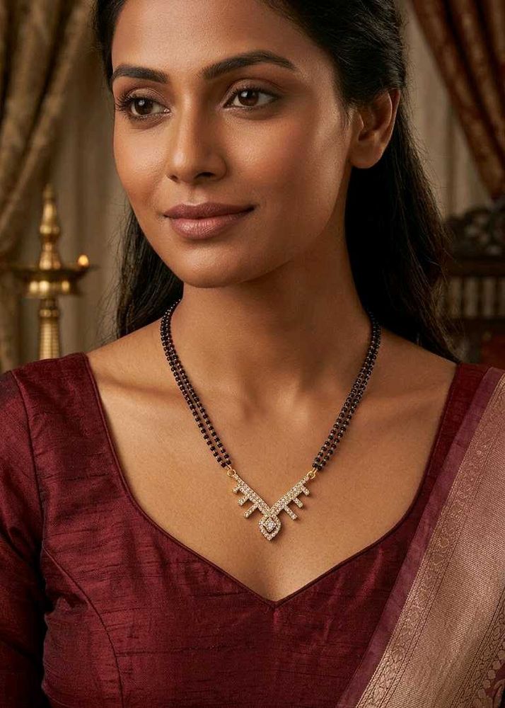 Elegant Diamond Mangalsutra