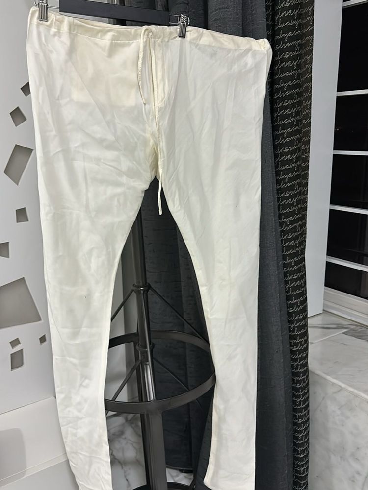 Women’s Cream Ethnic Pajama Bottoms