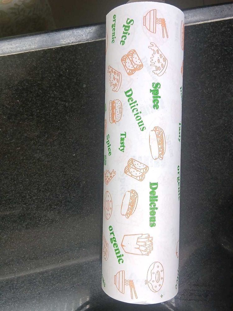 Decorative Food Wrapper Roll