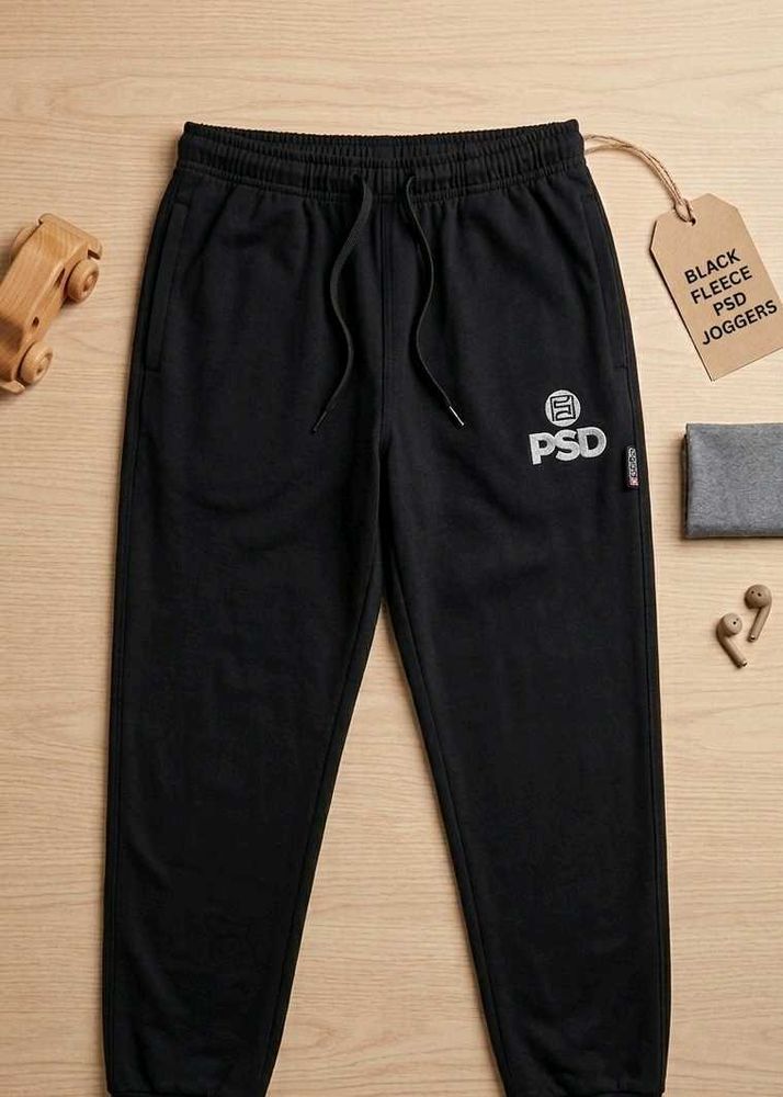 PSD Black Fleece Joggers combo of 2