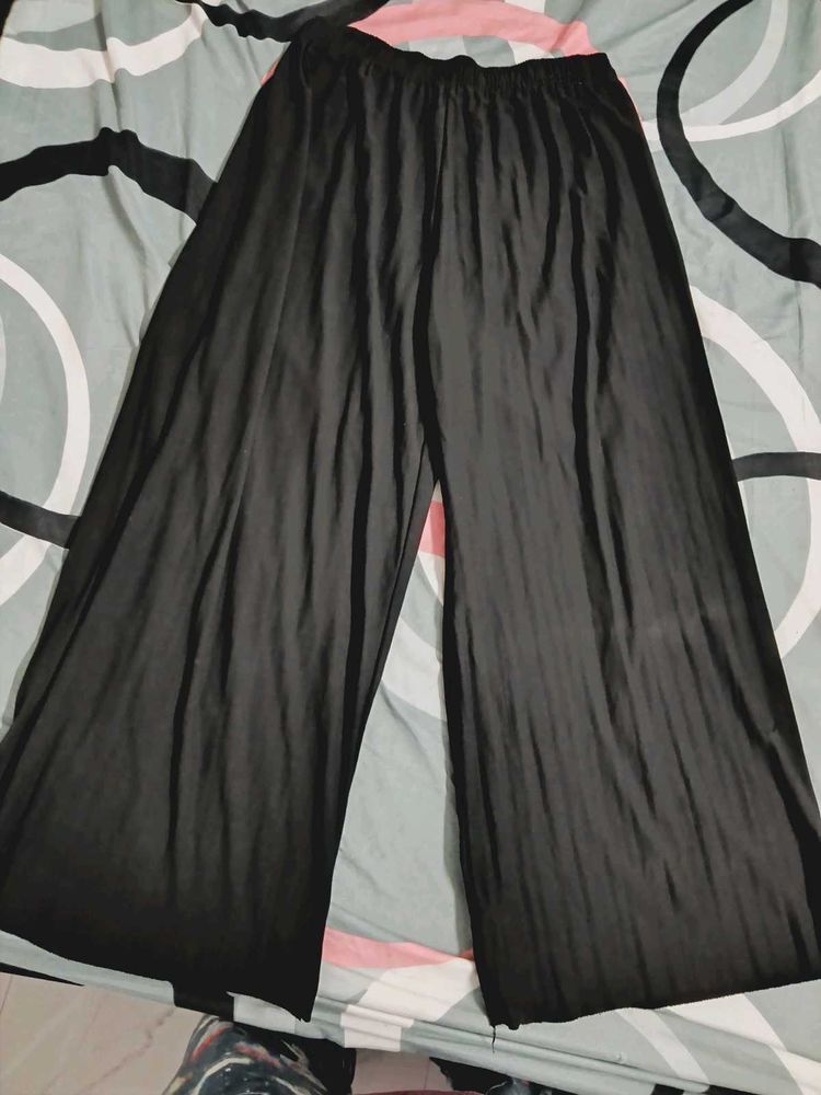 Flowy Black Palazzo Pants