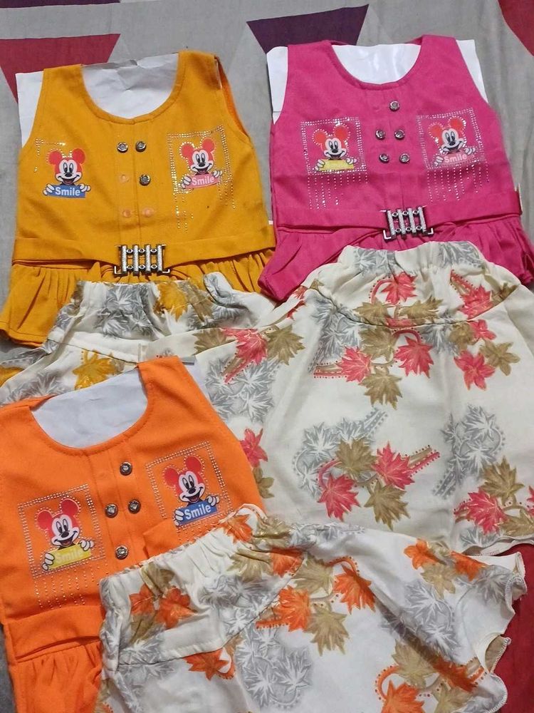 combo Of 3 skirt top
