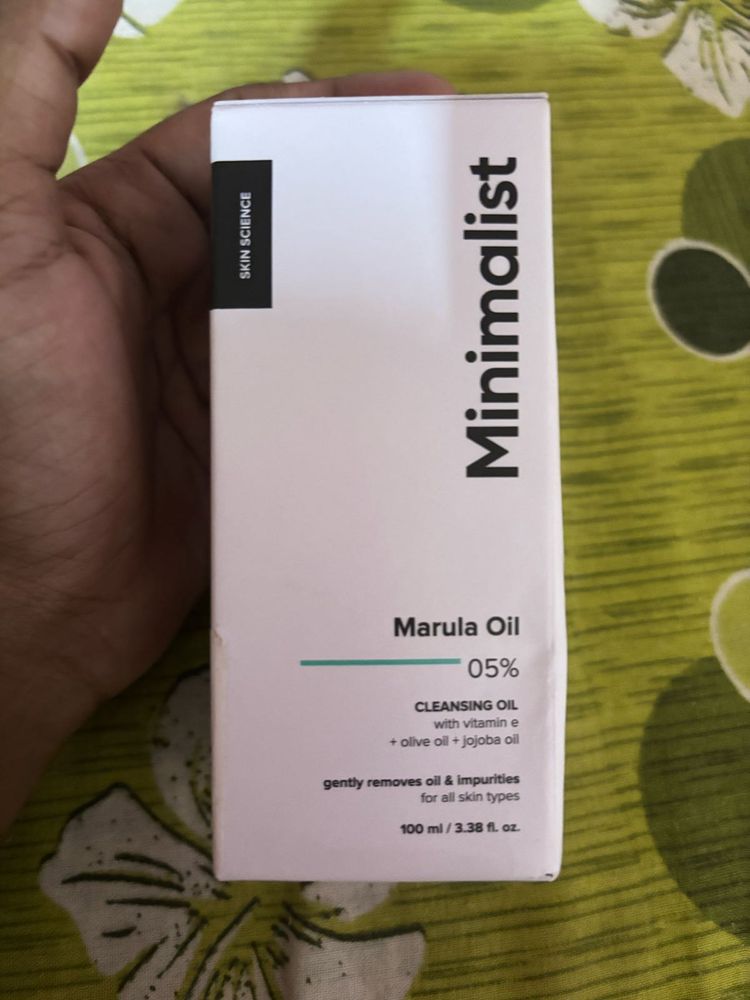 Minimalist Marula Oil 05% Cleansing Oi