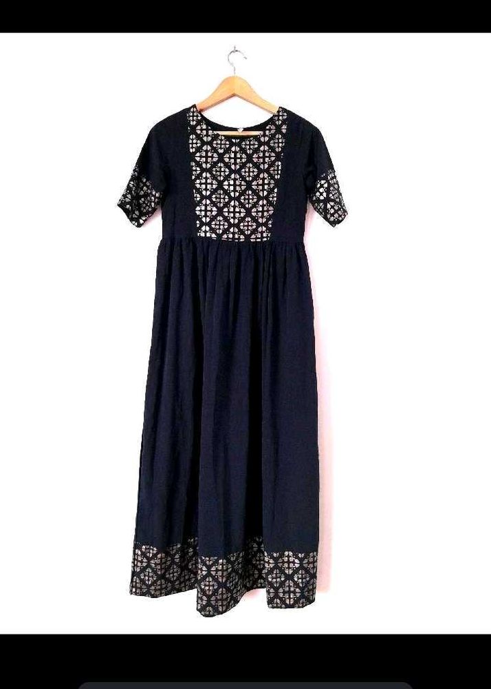 Navy blue janaysa brand kurti
