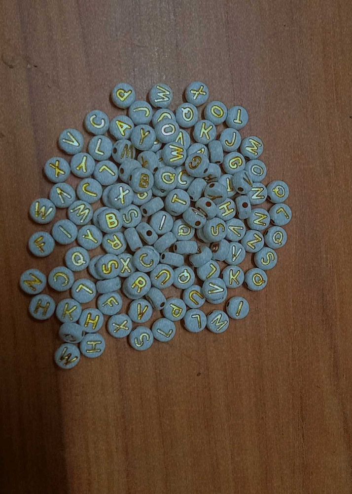 Alphabet Beads for Jewelry Making