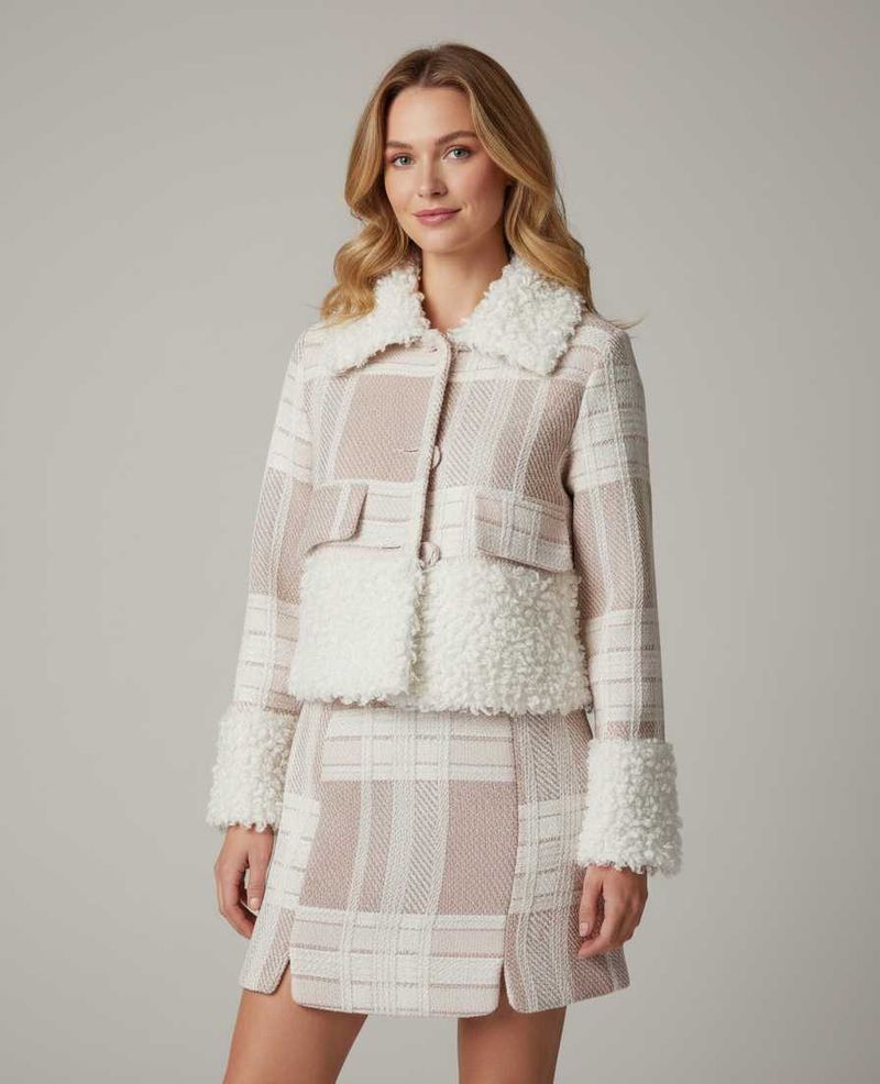 Tweed cord set