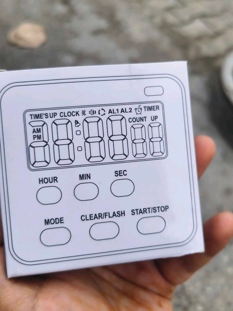 Digital Kitchen Timer &amp; Clock