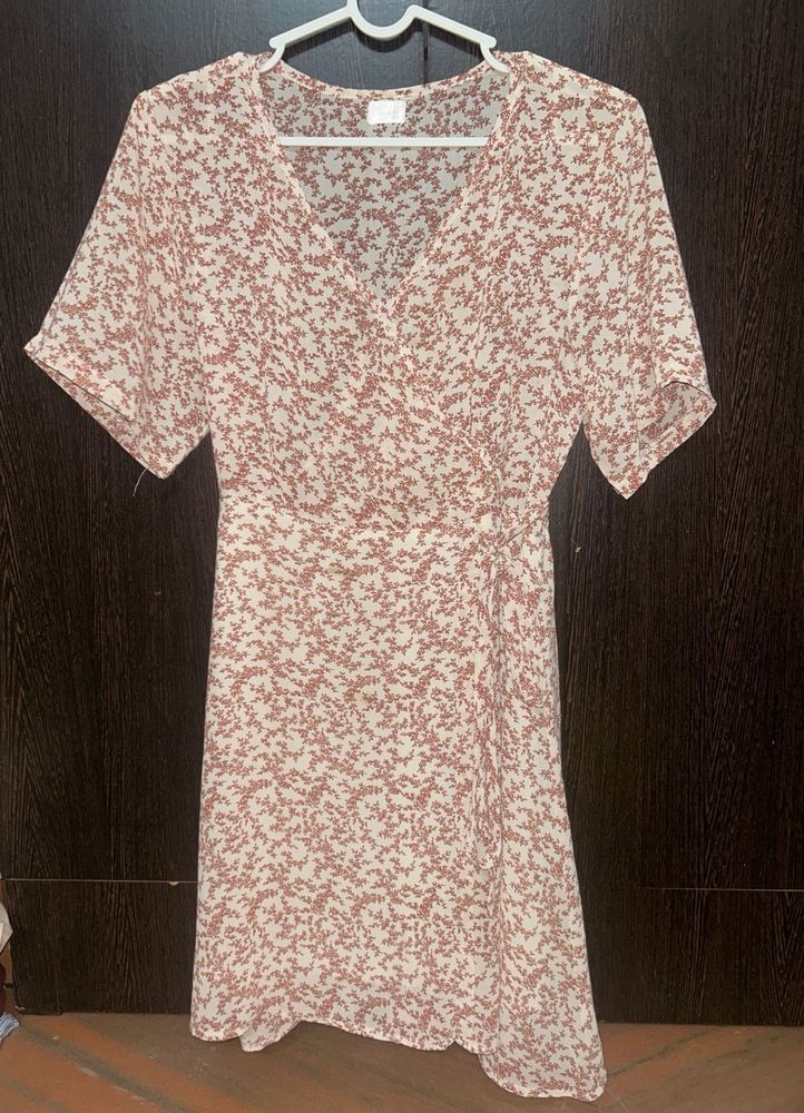 Floral Print Mini Dress