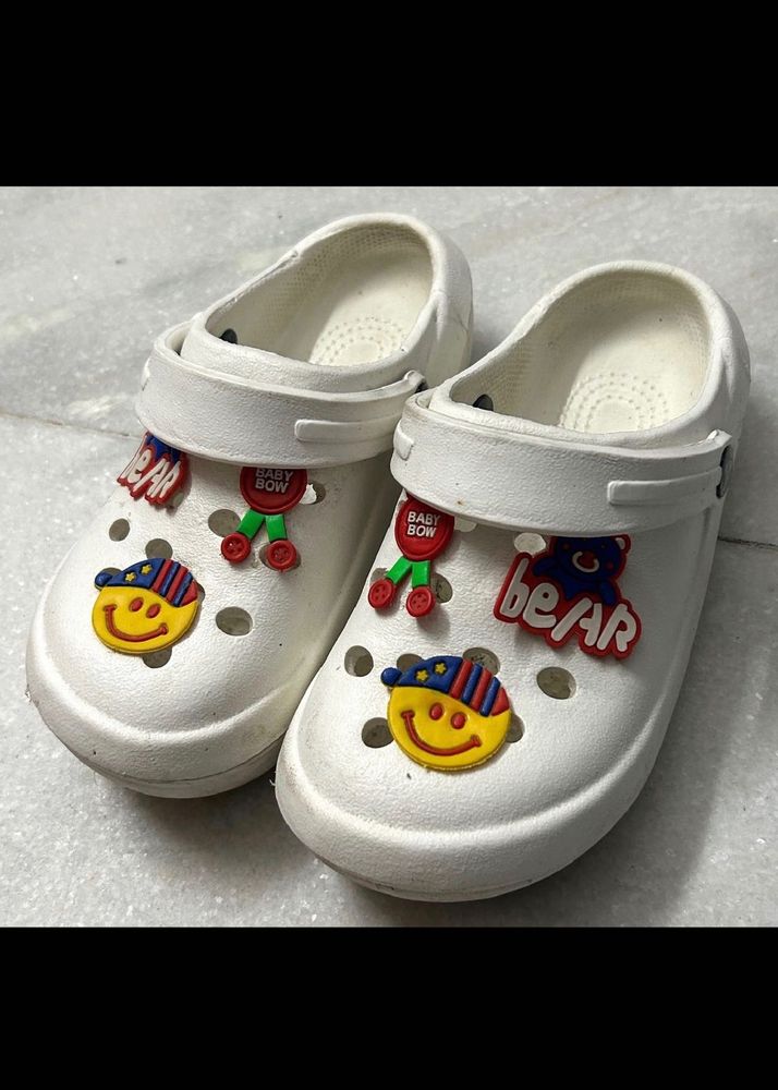 White Crocs | Size 37-38