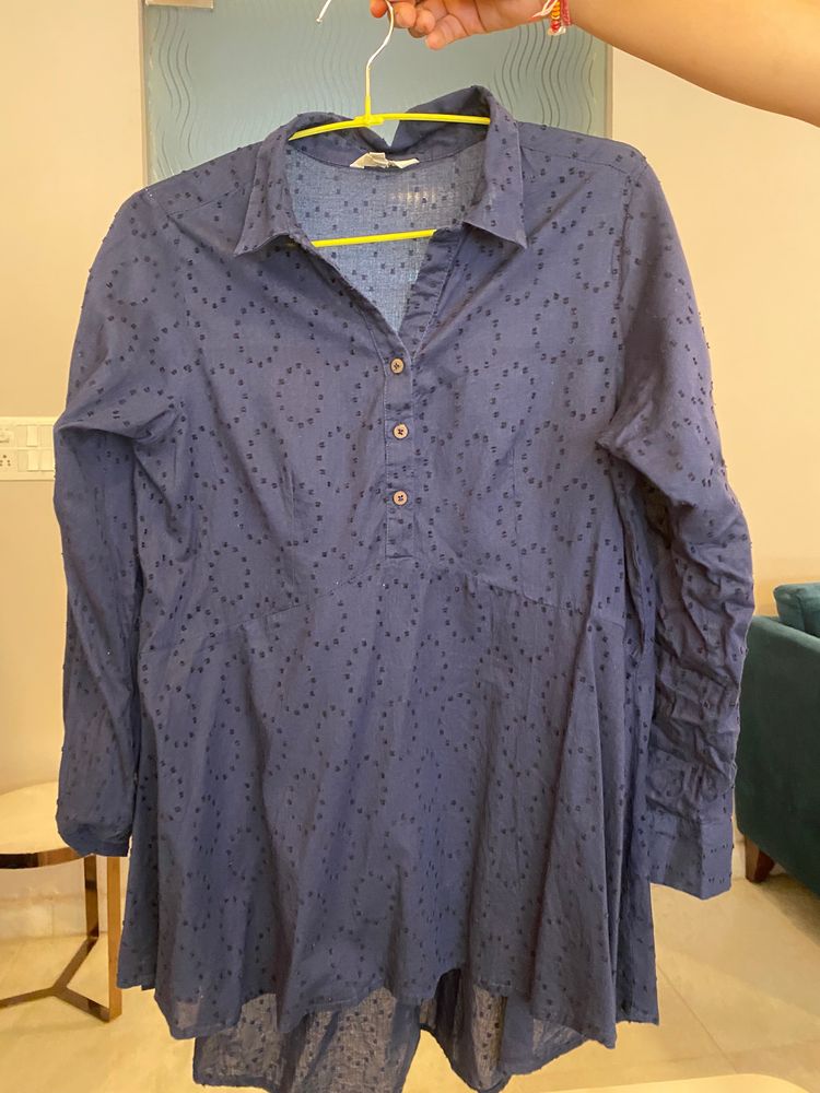 And High Low Schiffili Top Size 12