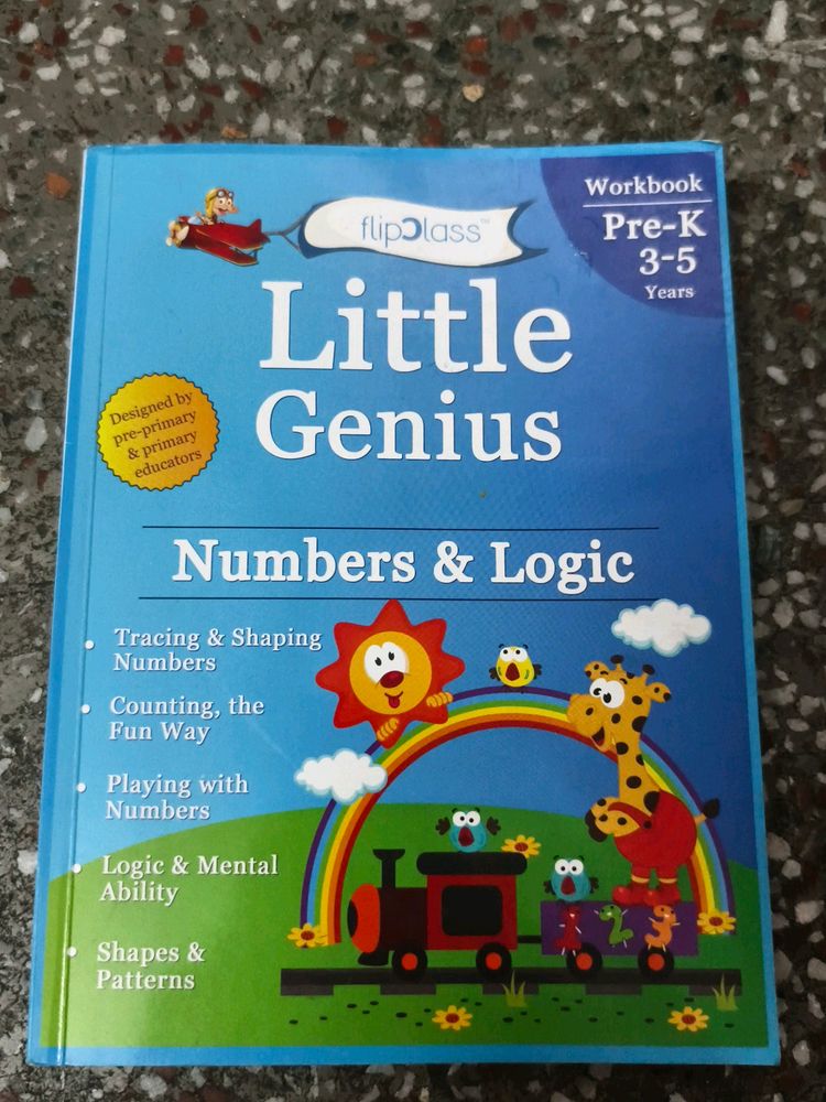 Number &amp; Logic Book For Pre- Primary