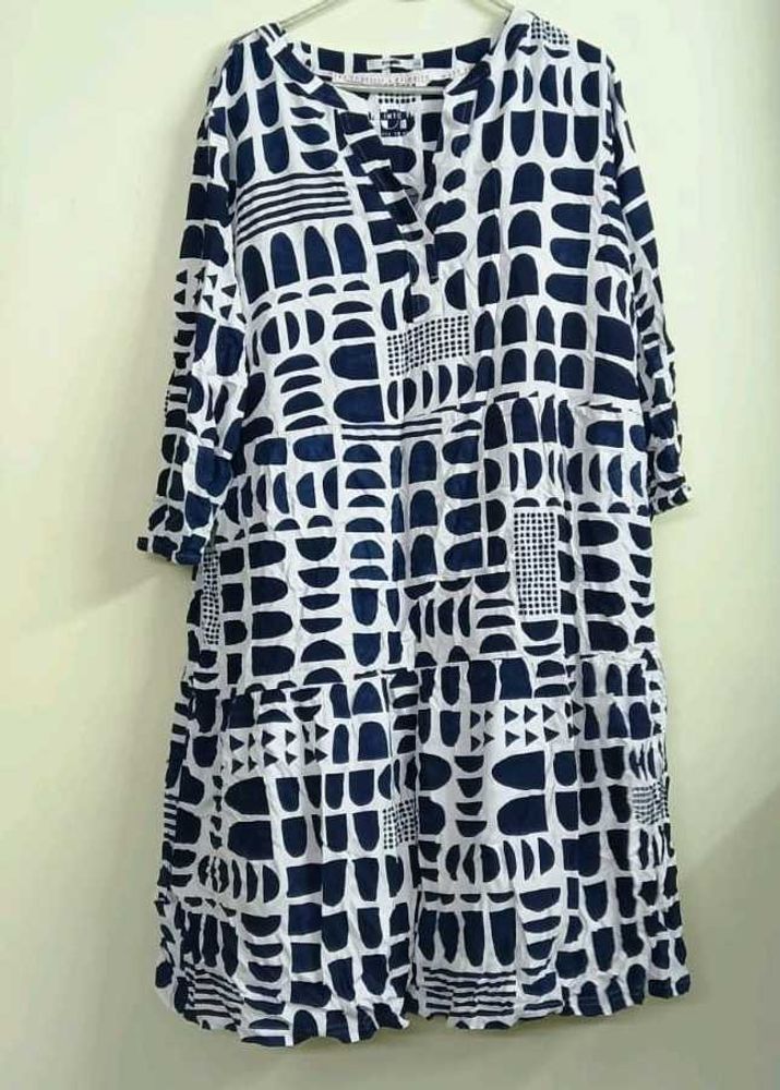 Boho Tiered Print Midi Dress