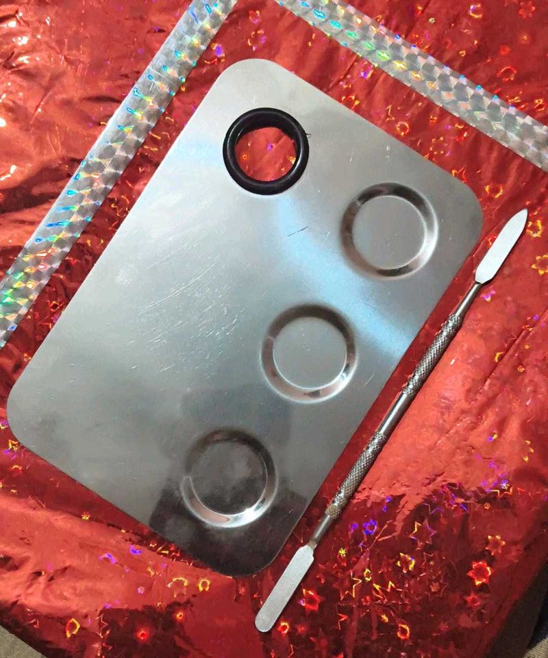 Makeup Mixing Palette &amp; Spatula