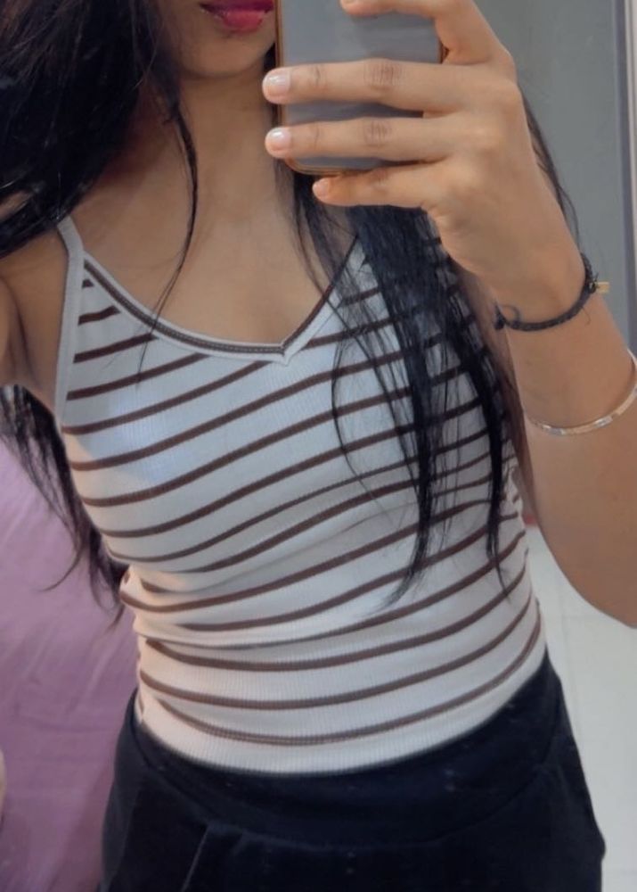 Striped Camisole Top
