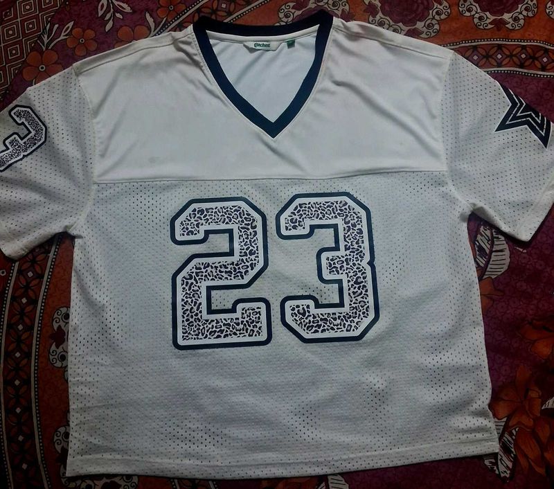 UNISEX White Jersey