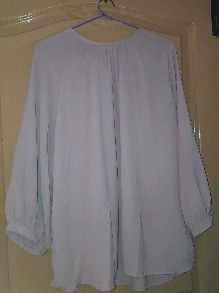 Elegant pink Long Sleeve Top