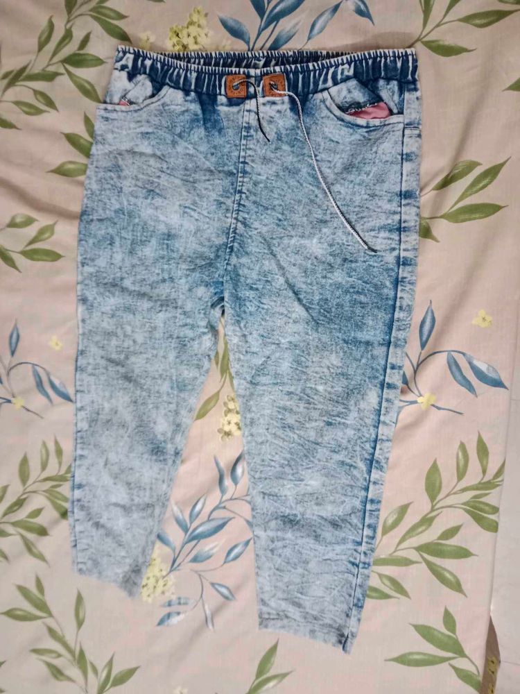 Stylish Acid Wash Jeans pack of 3