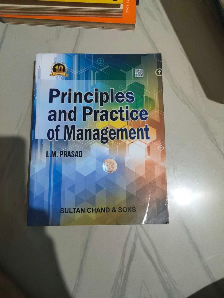 Principles and Practice of Management Book (10th e