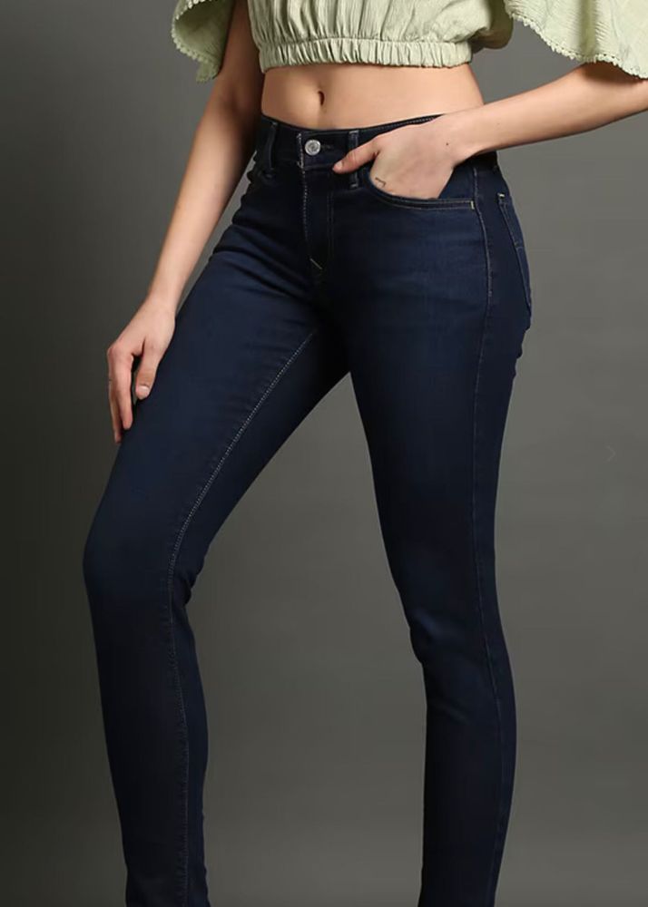 Dark Wash Skinny Jeans NEVER USED