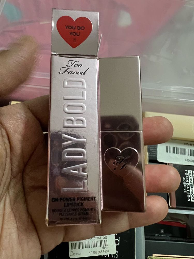 new Too Faced Lady Bold Lipstick