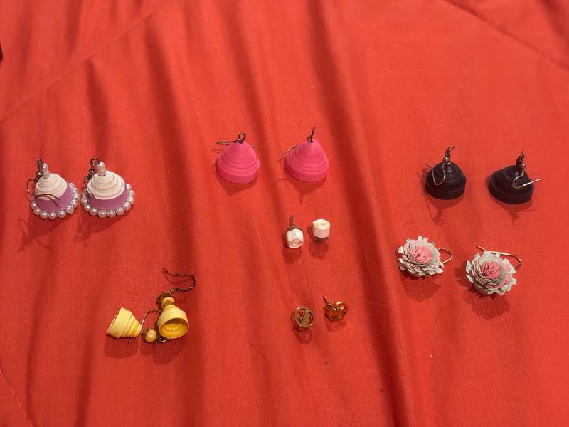 Handmade Quilling Earrings