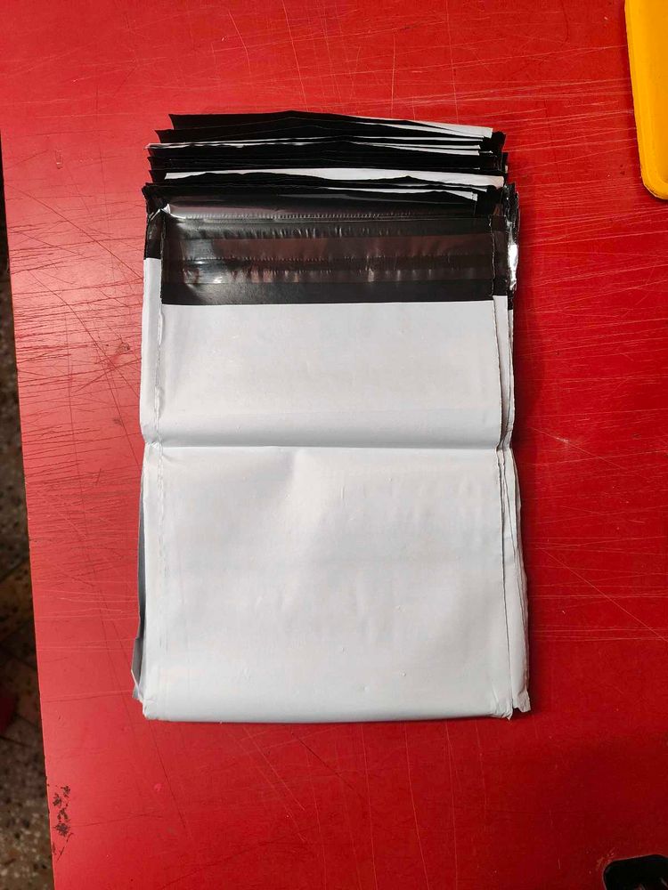 White E-Commerce Courier Bags Without POD