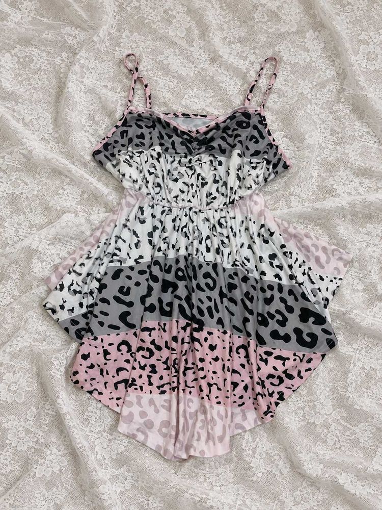 Leopard Print Spaghetti Strap top