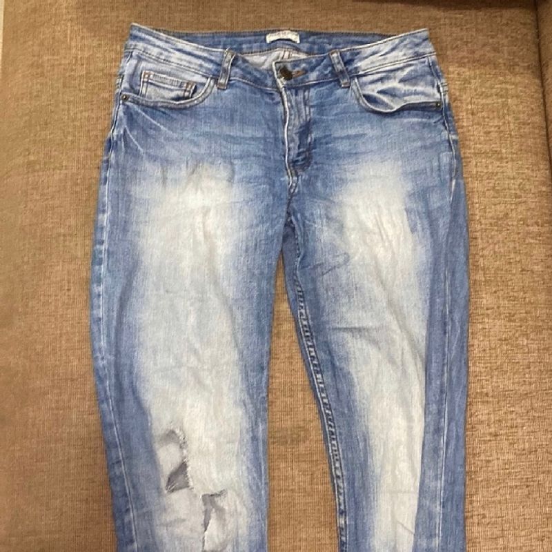 Ripped Wash Jeans