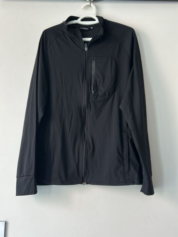 Men's Black Full Zip Jacket XL-XXL