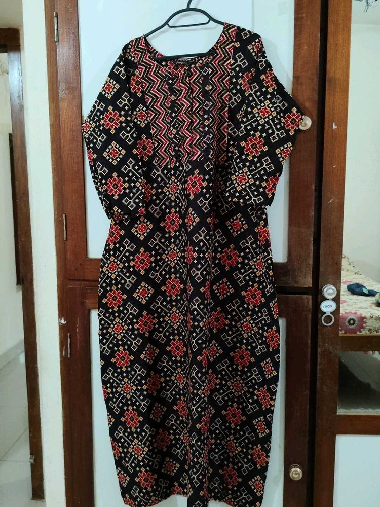 Printed Maxi Home dress