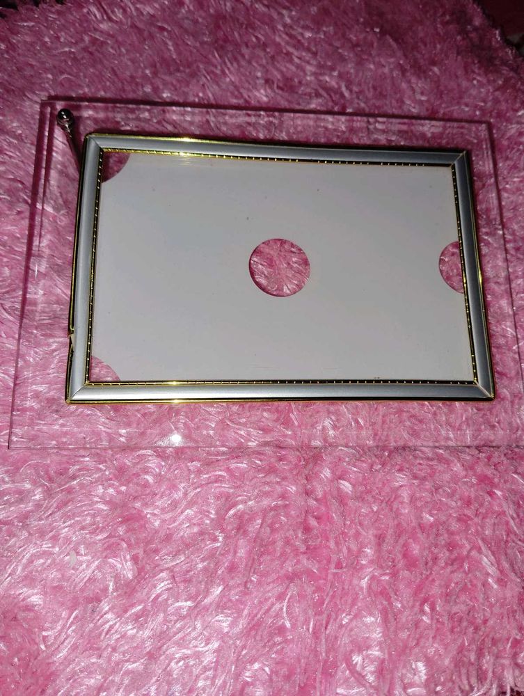 Elegant Glass Photo Frame