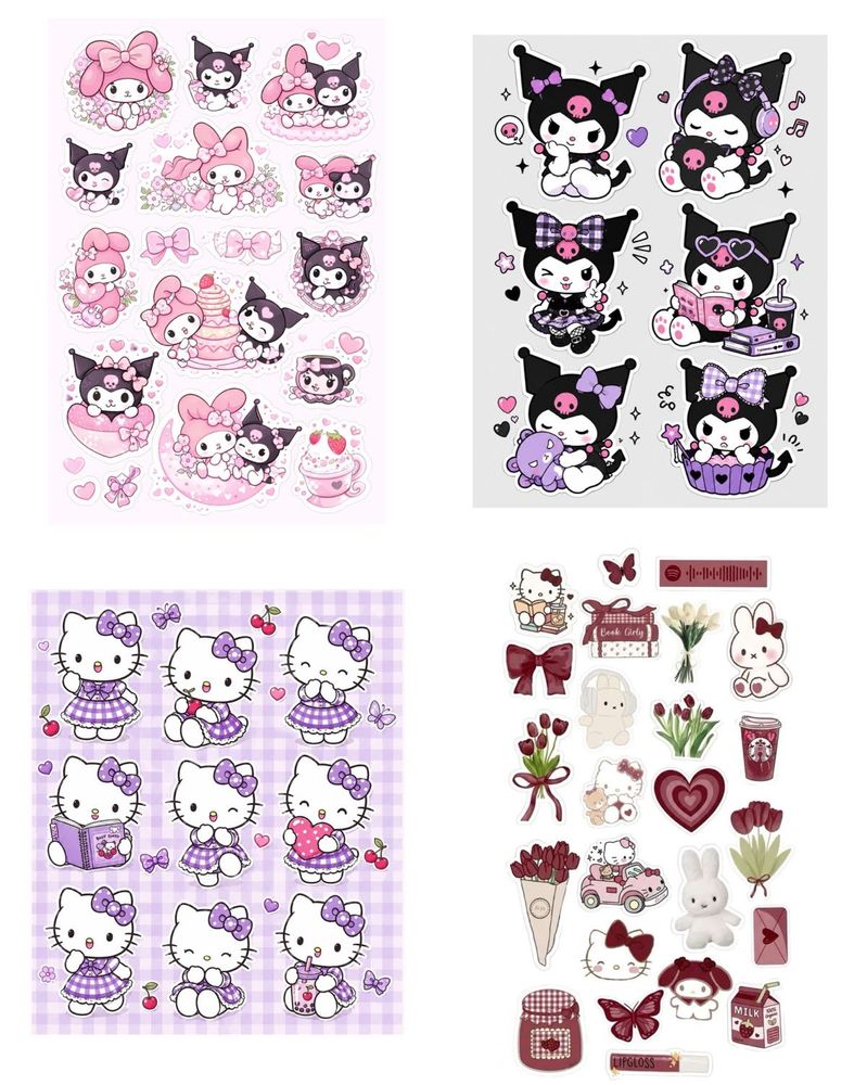 Kawaii Stickers Set