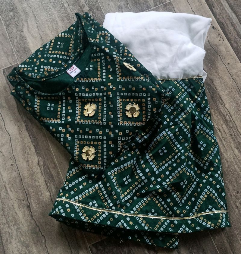 Kurti Set With Sharara Medium Size