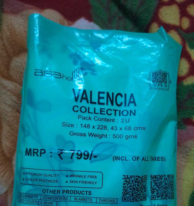 Glace Cotton 180 TC Single Bedheet