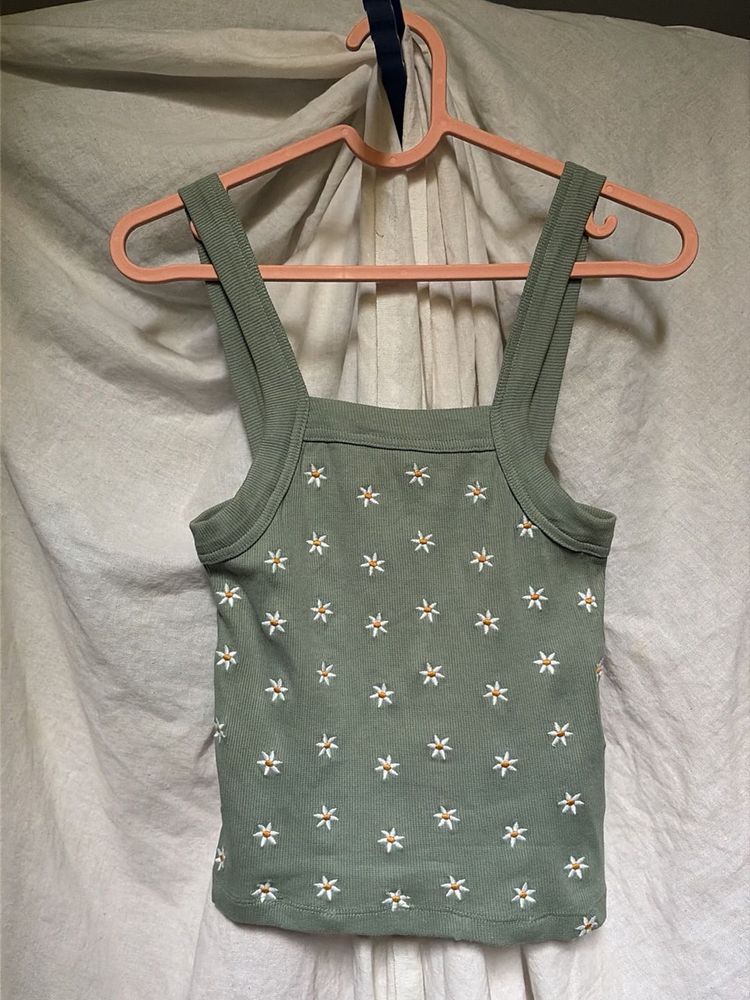NUON Daisy Print Tank Top