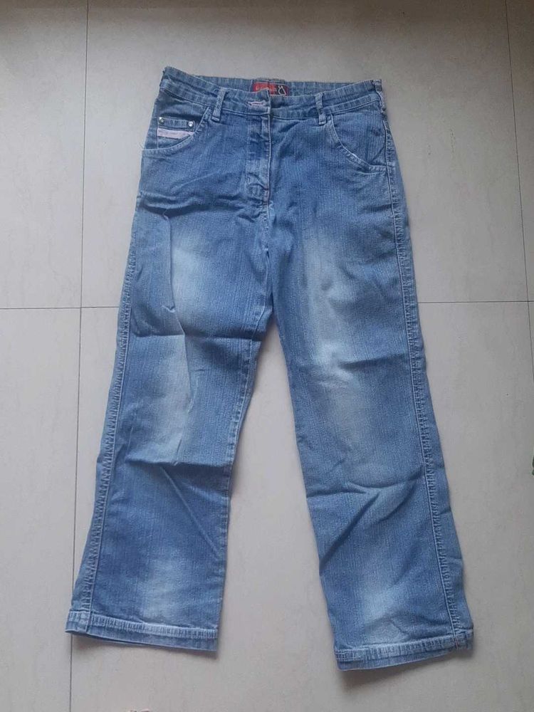 Girls Blue Jeans ( Age 13- 14)