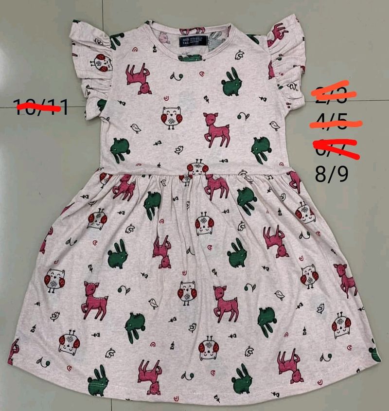 kids frock..fix prices cash only