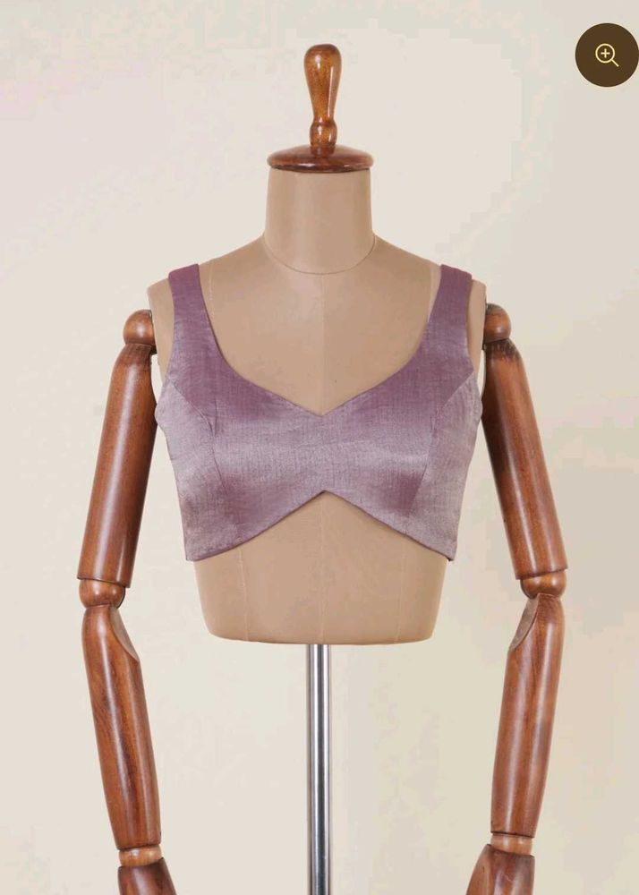 Lavender Tissue Blouse