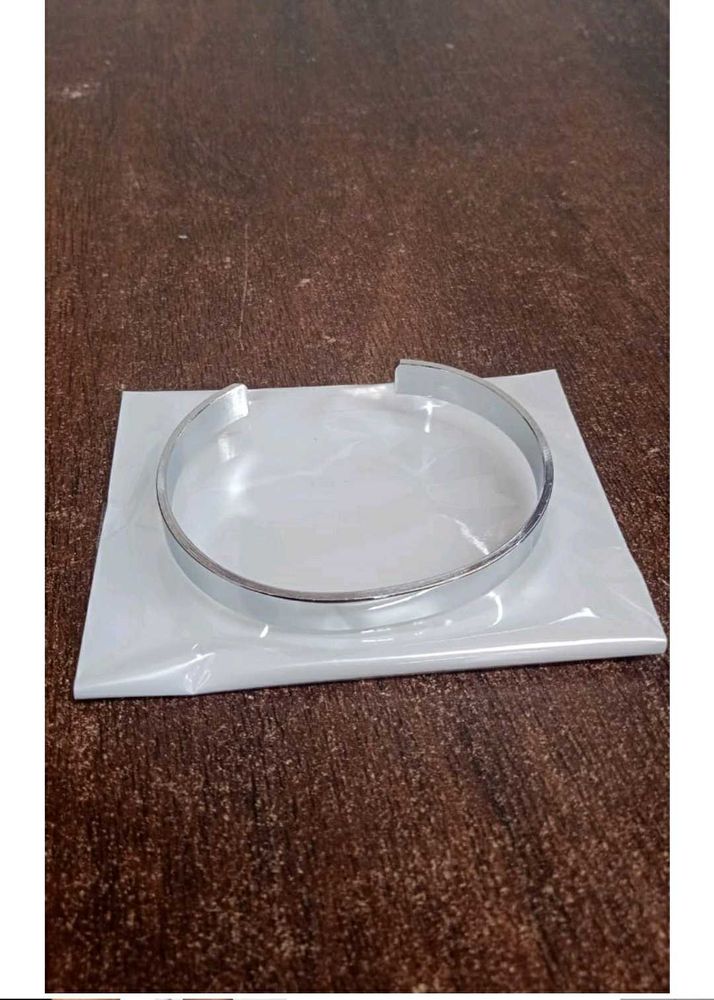 Customized Silver Cuff Bracelet