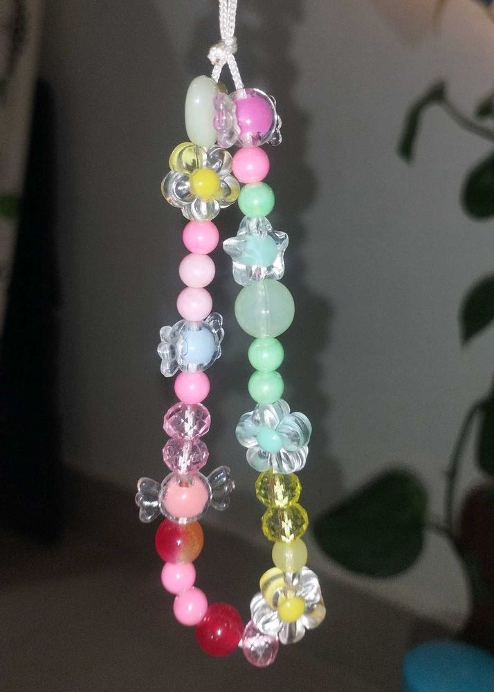 Beaded phone Charm